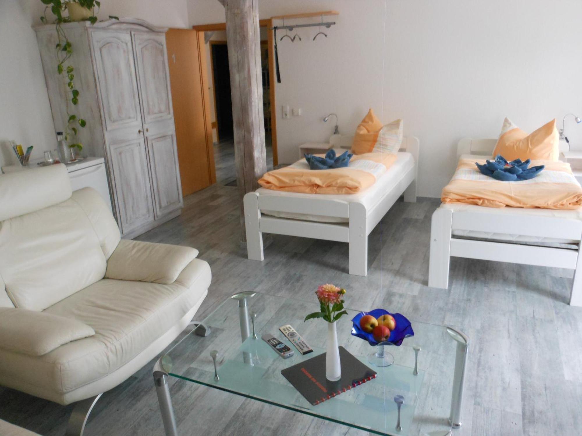 Pension Am Werder ベルンブルク 部屋 写真