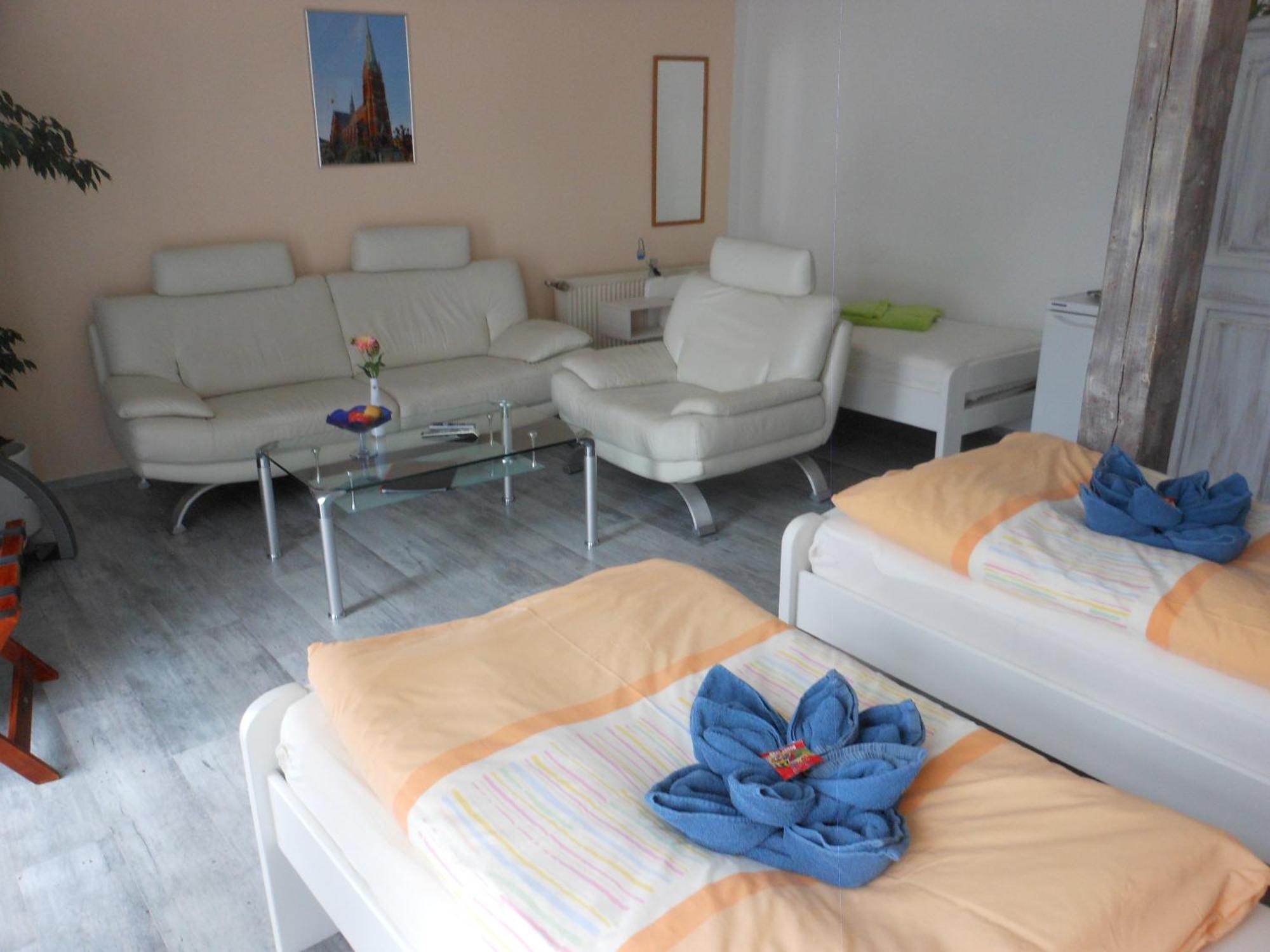 Pension Am Werder ベルンブルク 部屋 写真